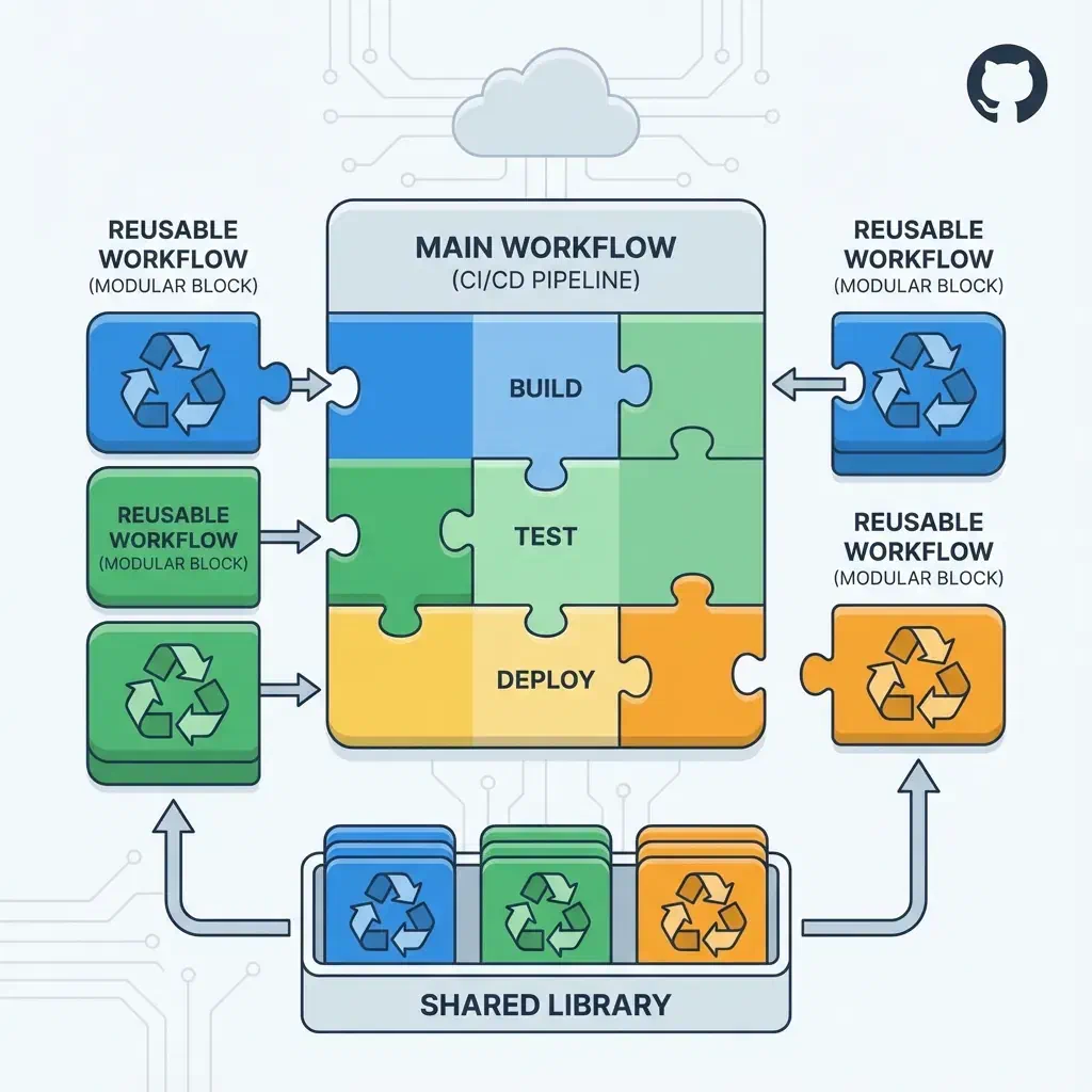 MASTER Reusable Workflows and Say GOODBYE to Copy-Paste in Your CI/CD!